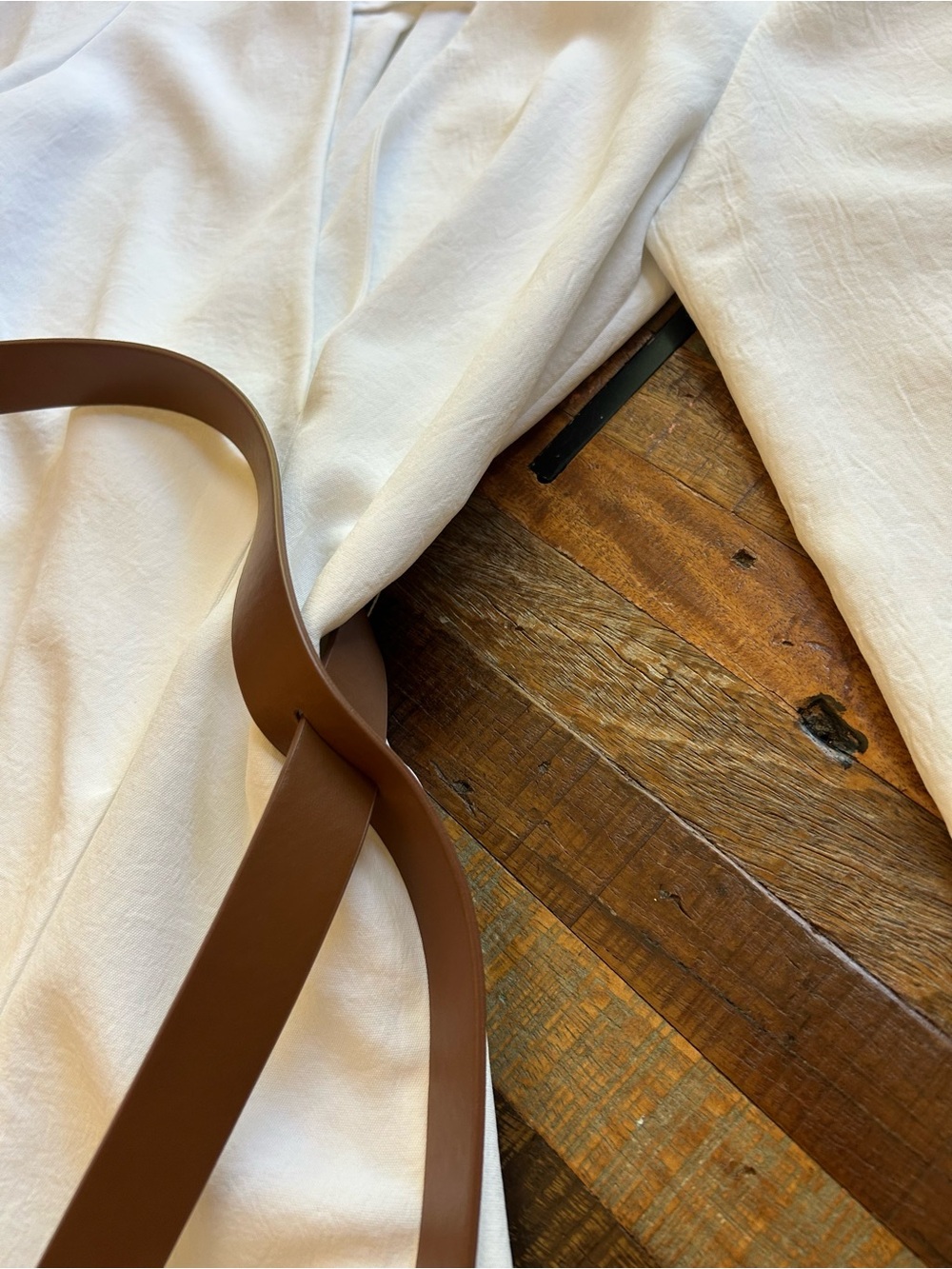 TIBI Drape Twill Wrap Dress in White - Picture 5 of 16